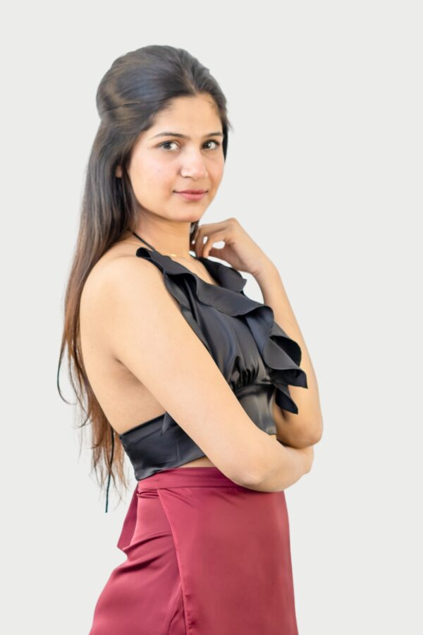 Solid Crop Top - Image 3