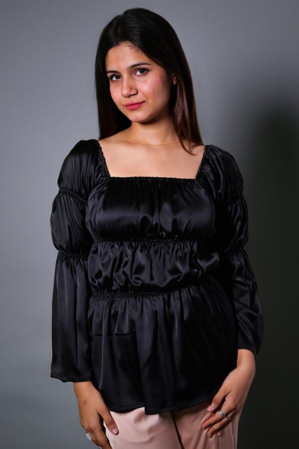 Square Neck Puff Sleeve - Image 2