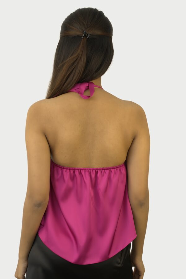 Pink Halter Neck Top - Image 2