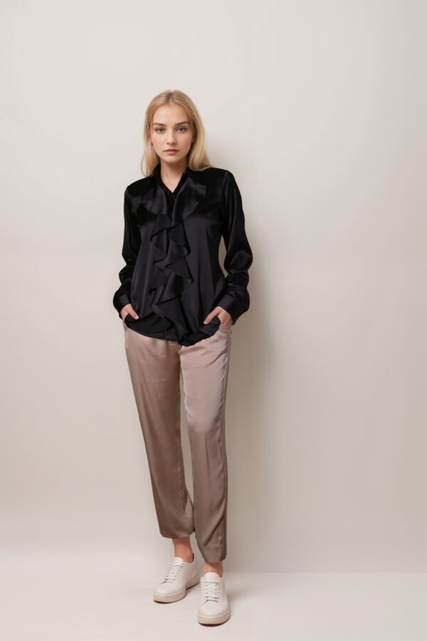Walnut Skinny Fit Pants