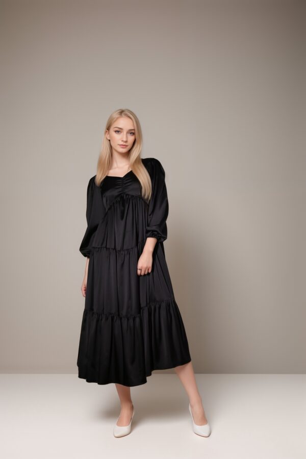 A-Line Black Dress