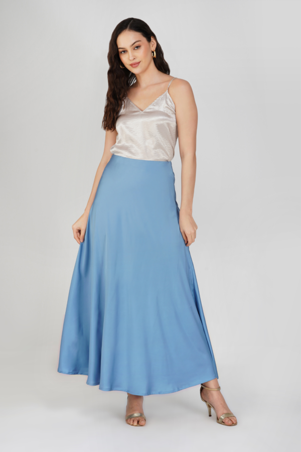 Blue Maxi Skirt - Image 4