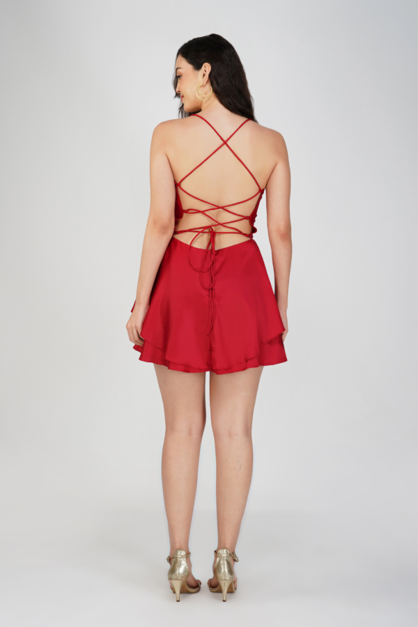 Trendy Little Red Dress - Image 2